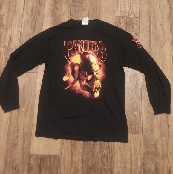 RARE Vintage Pantera band heavy metal shirt Dime bag Darrell thrash long sleeve - Picture 1 of 5